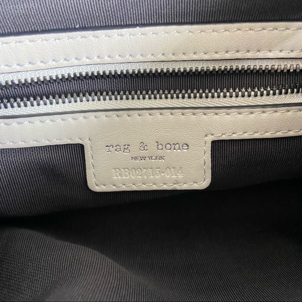 Rag & Bone navy blue leather backpack - Picture 5 of 16